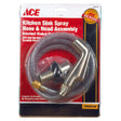 Ace For Universal Brushed Nickel Faucet Sprayer with Hose