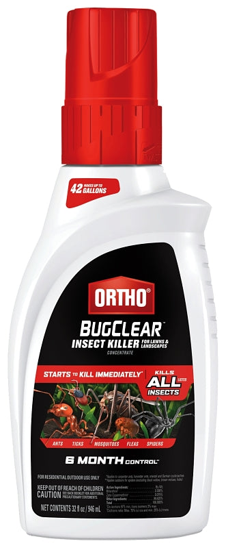 Ortho 448705 Insect Killer, Liquid, Spray Application, 32 oz Bottle