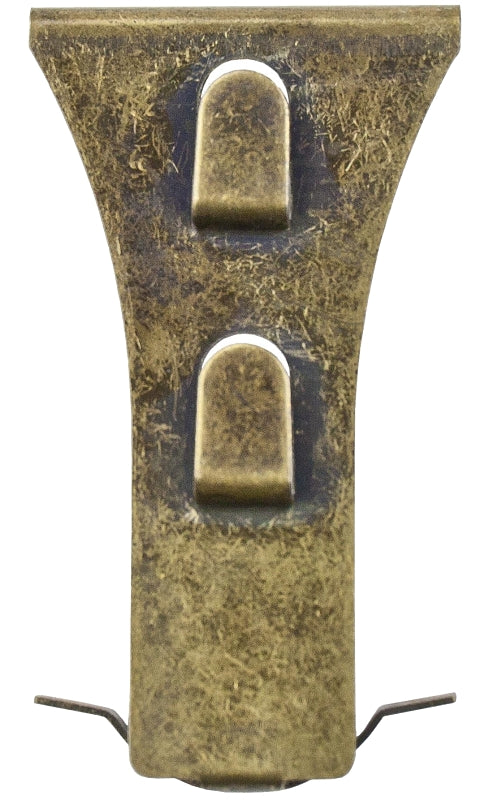 Santas Forest 68875 Brick Clip, Metal, Bronze, Pack of 24