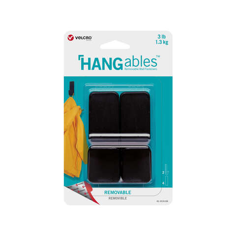 VELCRO Brand HANGables Medium Plastic Hook 2 pk