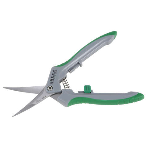 Shear Perfection Platinum Stainless Steel Curved Trimming Shear