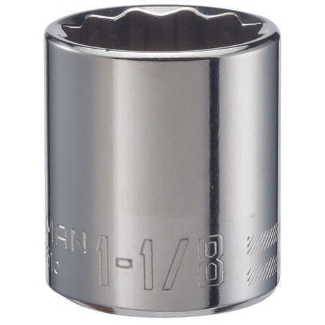 Craftsman 5 mm X 1/4 in. drive Metric 6 Point Standard Shallow Socket 1 pc