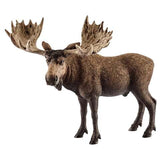 Schleich Wild Life Moose Bull Toy Brown, Pack of 5