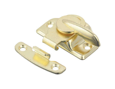 Ace Bright Brass Brass Draw Tight Sash Lock 1 pk, Pack of 5