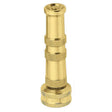Gilmour Adjustable Twist Brass Heavy-Duty Hose Nozzle
