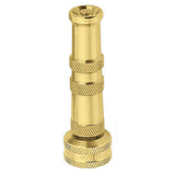 Gilmour Adjustable Twist Brass Heavy-Duty Hose Nozzle