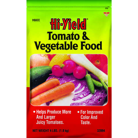 Hi-Yield TOMATO & VEGETABLE FOOD 4-10-6 Granules Plant Food 4 lb