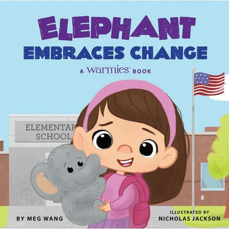 Warmies Elephant Embraces Change Storybook