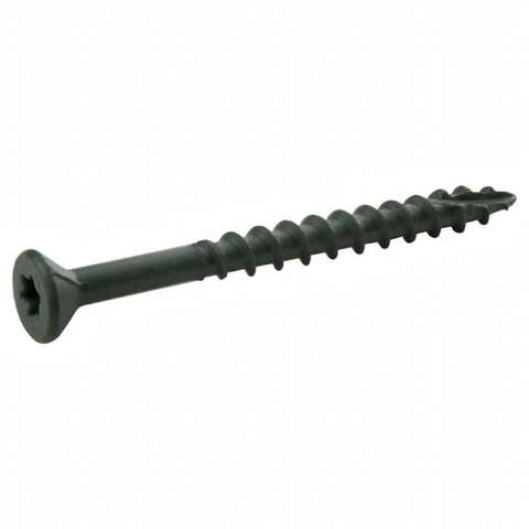 Grip-Rite PrimeGuard Plus 2-1/2 in. L Green Star Bugle Head Deck Screws 5 lb 150 pk, Pack of 4