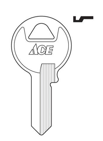 Ace Padlock Key Blank M1 Single For Master Locks, Pack of 10