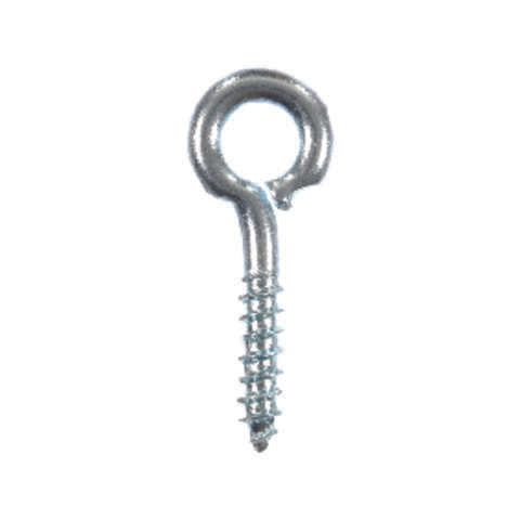 Ace 3/32 in. D X 13/16 in. L Zinc-Plated Steel Screw Eye 20 lb. cap. 14 pk, Pack of 5