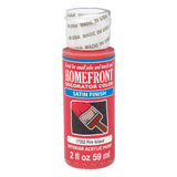 Homefront Satin Fire Island Hobby Paint 2 oz, Pack of 3