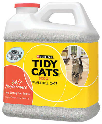 Tidy Cats Fresh and Clean Scent Cat Litter 20 lb, Pack of 2