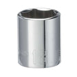 Craftsman 18 mm X 3/8 in. drive Metric 6 Point Shallow Socket 1 pc