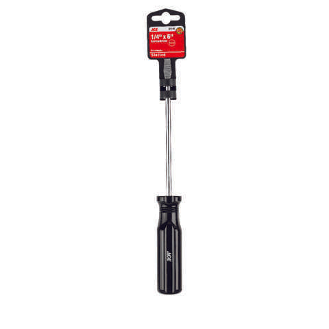 Ace 1/4 in. X 6 in. L Slotted Screwdriver 1 pc, Pack of 3