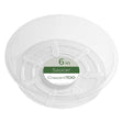Crescent Garden 2 in. H X 6 in. D Plastic Plant Saucer Clear, Pack of 50