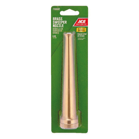 Ace Jet Stream Brass Sweeper Nozzle