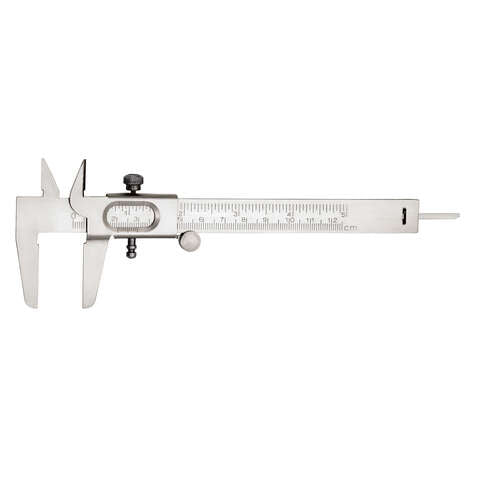 Empire 7-1/2 in. L X 2-5/8 in. W Vernier Caliper 5 in. Silver 1 pc