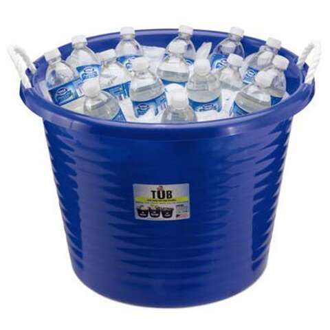 United Solutions 17 gal Utility Tub Blue, Pack of 6