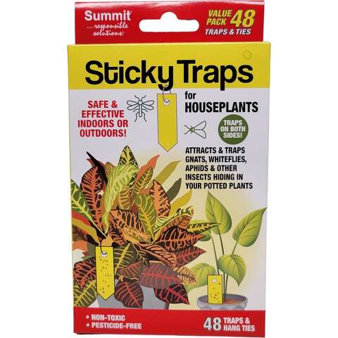 Summit Chemical Sticky Traps Sticky Trap 48 pc, Pack of 12