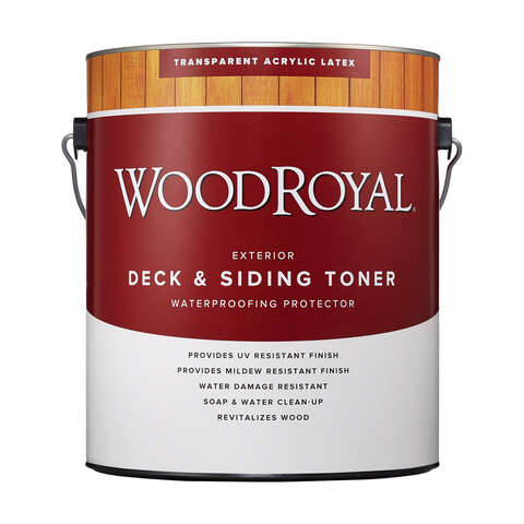 Ace Wood Royal Transparent Natural Acrylic Latex Deck and Siding Toner 1 gal, Pack of 2