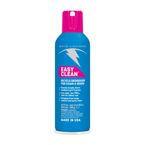 White Lightning Easy Clean Chain Cleaner and Degreaser 6 oz Spray