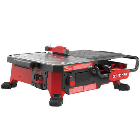 Craftsman V20 Cordless 7 in. Wet Tile Saw Kit (Battery & Charger)