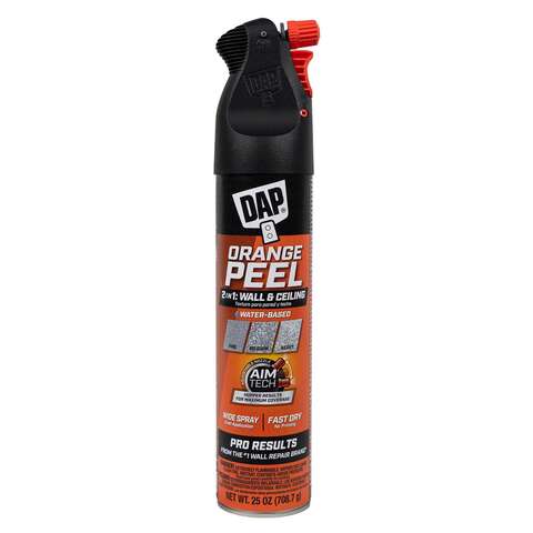 DAP White Water-Based Orange Peel Spray Texture 25 oz