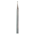 Dremel 105 Series Engraving Cutter, Ball Nose Point, 1/32 in Dia, 1-1/2 in L, 1/8 in Dia Shank, Tungsten