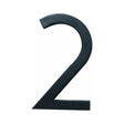 Hy-Ko FM-6 Architectural Series FM-6/2 House Number, Character: 2, 6 in H Character, Black Character, Pack of 3