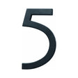 Hy-Ko FM-6 Architectural Series FM-6/5 House Number, Character: 5, 6 in H Character, Black Character, Pack of 3
