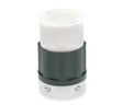 Leviton 165-02713-000 Electrical Connector, 3 -Pole, 30 A, 125/250 V, NEMA: NEMA L14-30R, Black/White