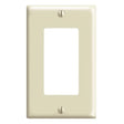 Leviton 80401-M25-IMP Wallplate Pack, 4-1/2 in L, 2-3/4 in W, 1-Gang, Plastic, Ivory