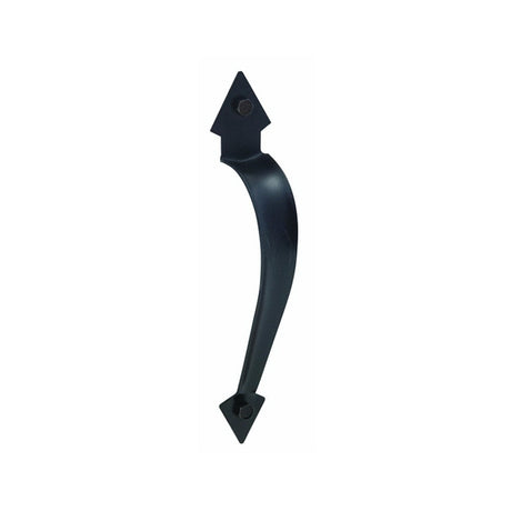 National Hardware V3 Series N100-057 Ornamental Pull, Steel, Black, 1-Piece