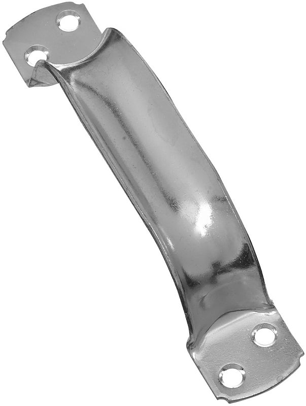 National Hardware N100-313 Door Pull, 1.38 in W, 1.82 in D, Steel, Zinc