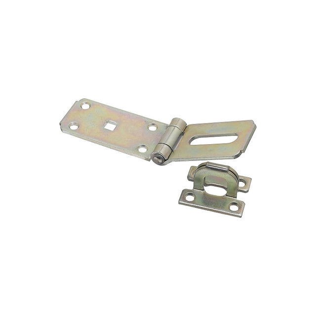 National Hardware V33 Series N103-176 Safety Hasp, 7-1/4 in L, 1.88 in W, Steel, Zinc