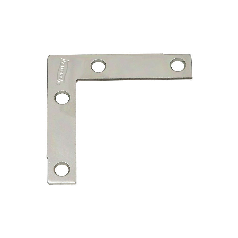 National Hardware V117 Series N113-928 Corner Brace, 2-1/2 in L, 1/2 in W, 2-1/2 in H, Steel, Zinc, 0.07 Thick Material