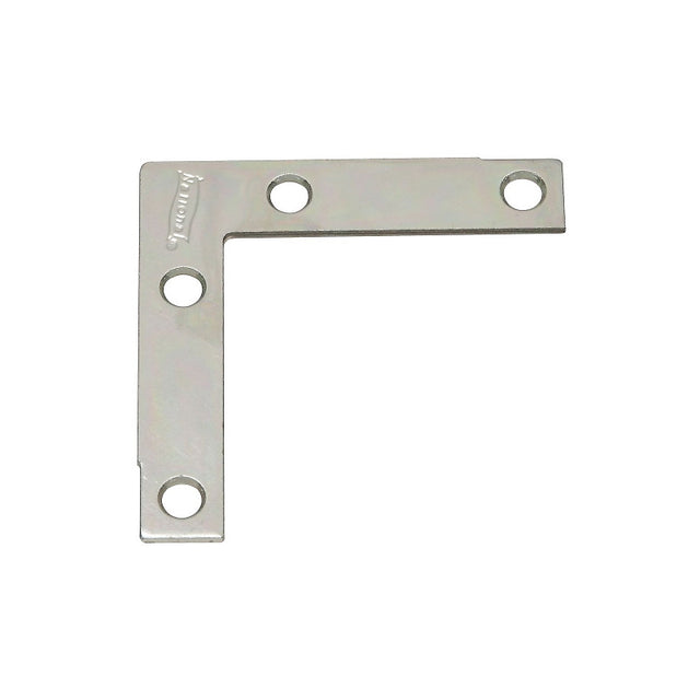 National Hardware V117 Series N113-928 Corner Brace, 2-1/2 in L, 1/2 in W, 2-1/2 in H, Steel, Zinc, 0.07 Thick Material