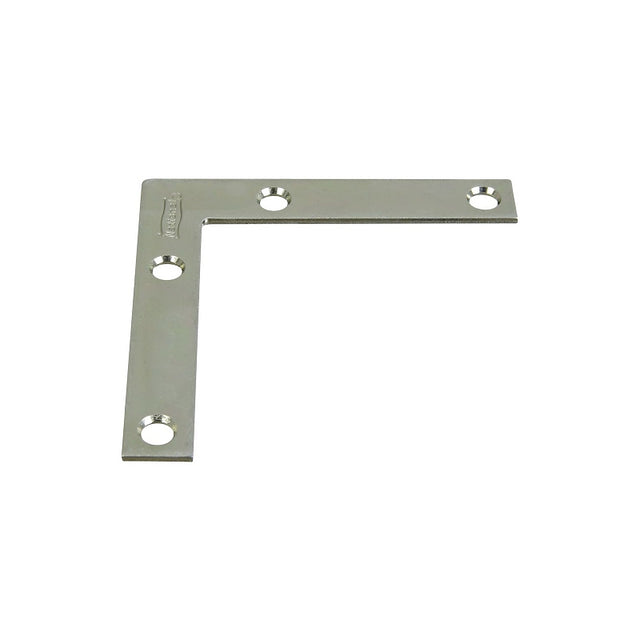 National Hardware V117 Series N113-969 Corner Brace, 3 in L, 1/2 in W, 3 in H, Steel, Zinc, 0.07 Thick Material