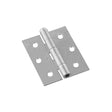 National Hardware N115-519 Screen/Storm Door Hinge, 3 in W Frame Leaf, 0.08 in Thick Frame Leaf, Steel, Zinc, 45 lb