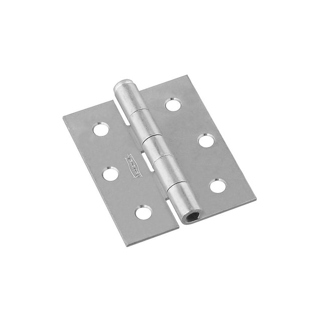 National Hardware N115-519 Screen/Storm Door Hinge, 3 in W Frame Leaf, 0.08 in Thick Frame Leaf, Steel, Zinc, 45 lb