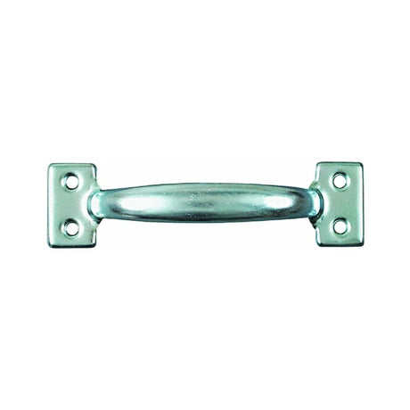 National Hardware N116-830 Door Pull, Black, 1-1/2 in W, 1-3/8 in D, 5-3/4 in H, Steel