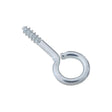 National Hardware N118-968 Screw Eye, #114, 0.08 in Dia Wire, 0.31 in L Thread, 0.95 in OAL, 5 lb Working Load, Steel