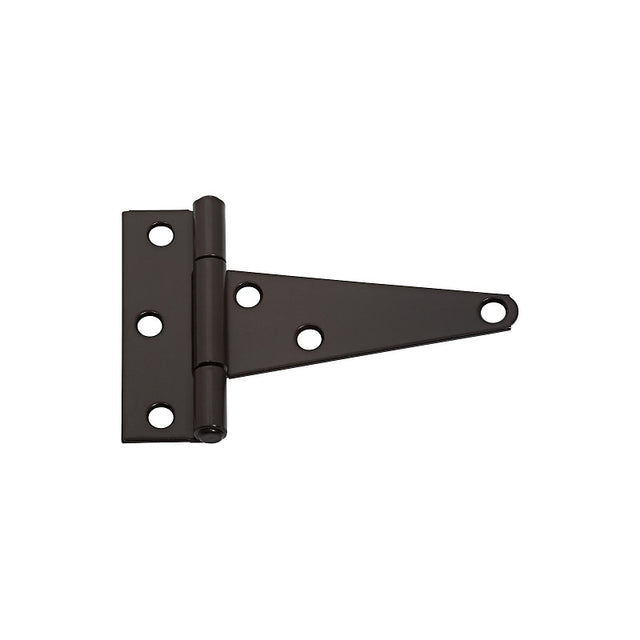 National Hardware N129-007 T-Hinge, 3.3 in W Frame Leaf, 1.127 in H Frame Leaf, Steel, Tight Pin