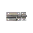 National Hardware N151-118 Barrel Bolt, 0.6 in Dia Bolt Head, 5 in L Bolt, Steel, Zinc