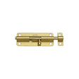 National Hardware N151-761 Barrel Bolt, 0.32 in Dia Bolt Head, 5 in L Bolt, Steel, Brass