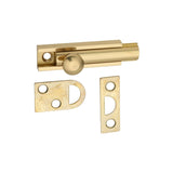 National Hardware V1922 Series N197-962 Flush Bolt, 2 in L, Solid Brass, 1/PK