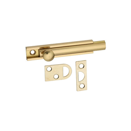 National Hardware V1922 Series N197-970 Flush Bolt, 3 in L, Solid Brass, 1/PK