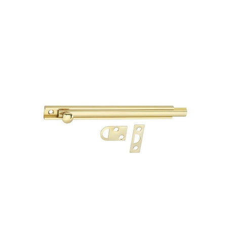 National Hardware V1922 Series N198-010 Flush Bolt, Brass, 1/PK