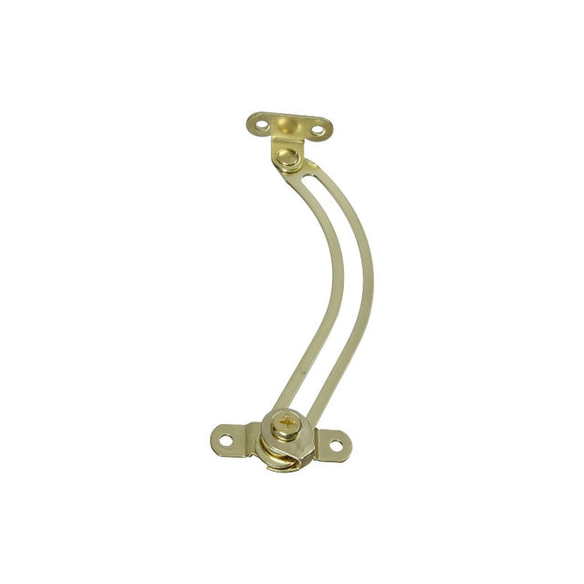 National Hardware N208-645 Friction Lid Support, Steel, Brass, 5 in L